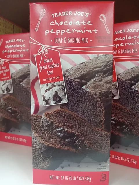 Is it Milk Free? Trader Joe's Chocolate Peppermint Loaf & Baking Mix