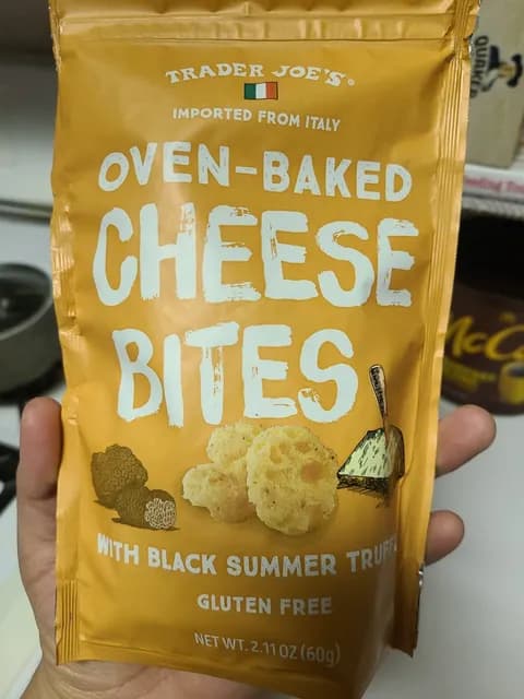 Is it Low Histamine? Trader Joe's Oven-baked Cheese Bites With Black Summer Truffle