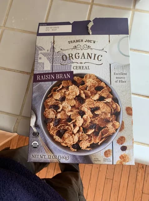 Is it Wheat Free? Trader Joe's Organic Raisin Bran Cereal