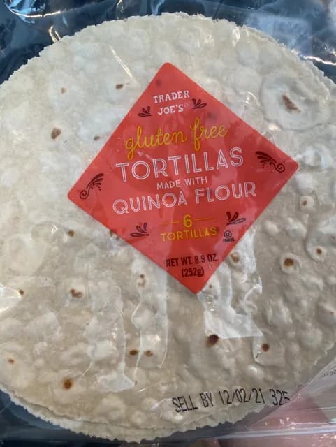 Is it Gelatin free? Trader Joe's Gluten Free Tortillas Made With Quinoa Flour