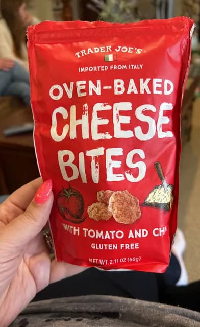 Is it Low Histamine? Trader Joe's Oven-baked Cheese Bites With Tomato And Chili