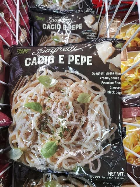 Is it Lactose Free? Trader Joe's Cacio E Pepe Spaghetti