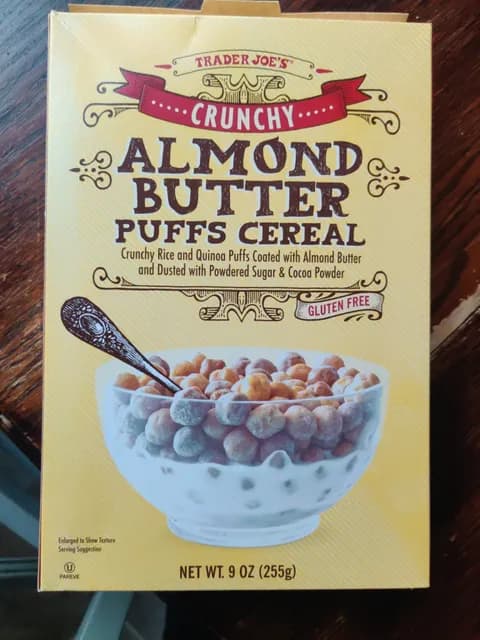 Is it Low Histamine? Trader Joe's Crunchy Almond Butter Puffs Cereal