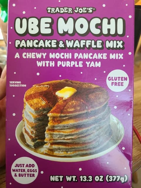 Is it Gelatin free? Trader Joe's Ube Mochi Pancake & Waffle Mix