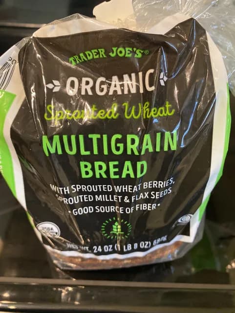 Is it Low Histamine? Trader Joe's Organic Sprouted Wheat Multigrain Bread