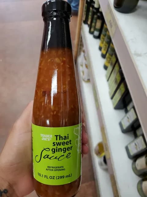 Is it Lactose Free? Trader Joe’s Thai Sweet Ginger Sauce