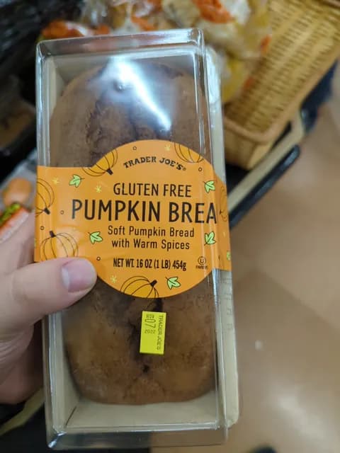 Is it Pescatarian? Trader Joe's Gluten Free Pumpkin Bread