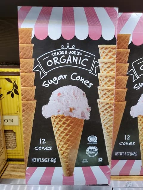 Is it Lactose Free? Trader Joe’s Organic Sugar Cones