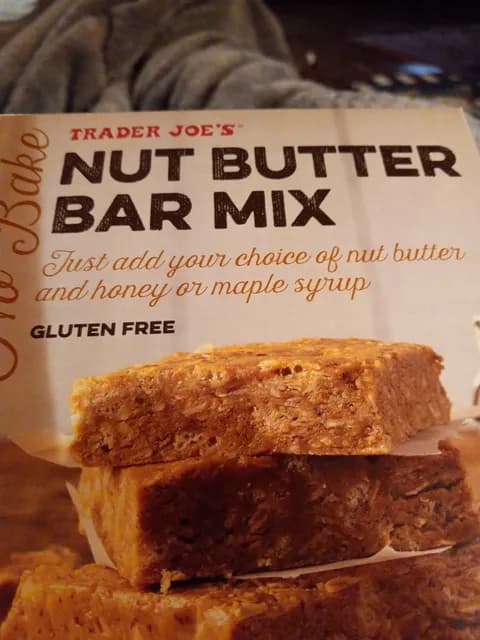 Is it Wheat Free? Trader Joe’s No Bake Nut Butter Bar Mix