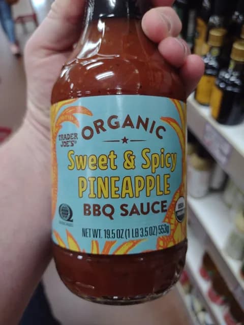 Is it Lactose Free? Trader Joe's Organic Sweet & Spicy Pineapple Bbq Sauce