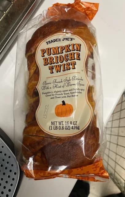 Is it Corn Free? Trader Joe's Pumpkin Brioche Twist