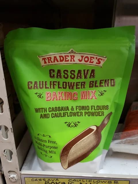 Is it Lactose Free? Trader Joe's Cassava Cauliflower Blend Baking Mix