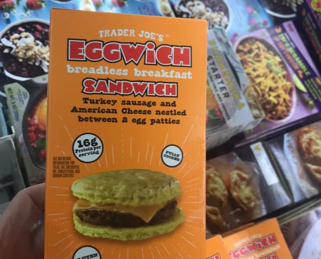 Is it Low Histamine? Trader Joe's Eggwich Breadless Breakfast Sandwich