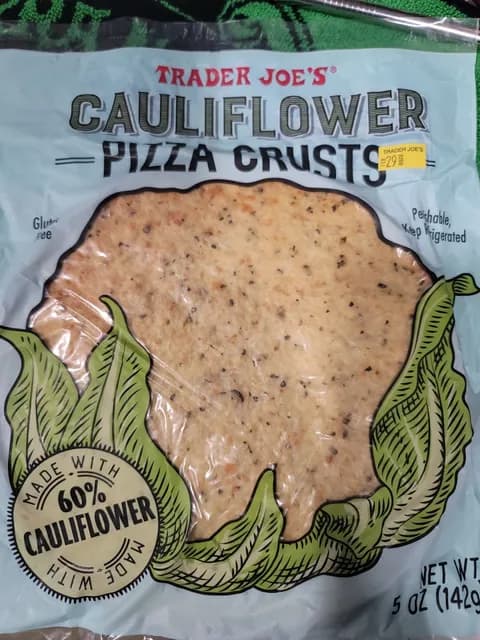 Is it Wheat Free? Trader Joe's Cauliflower Pizza Crusts