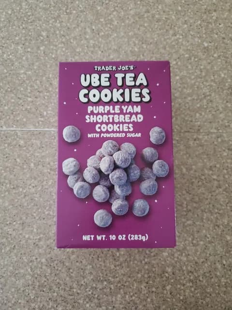 Is it Lactose Free? Trader Joe's Ube Tea Cookies