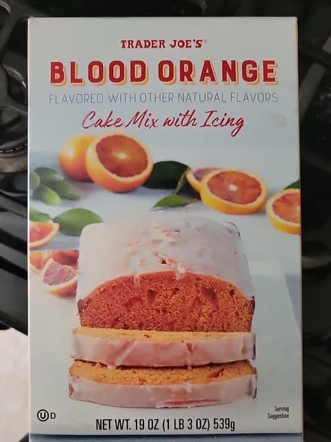 Is it Low Histamine? Trader Joe’s Blood Orange Cake Mix With Icing