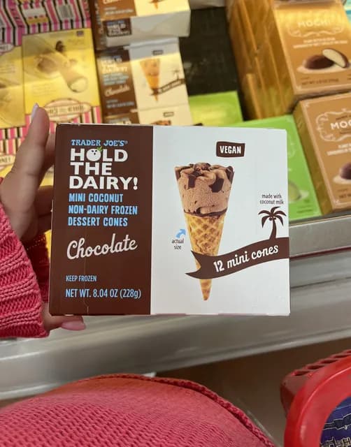 Is it Low Histamine? Trader Joe's Hold The Dairy! Chocolate Mini Coconut Non-dairy Dessert Cones