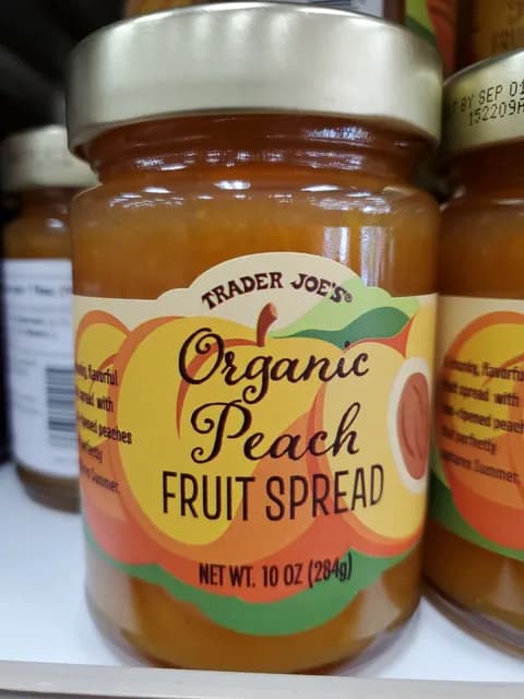 Is it Gelatin free? Trader Joe's Organic Peach Fruit Spread