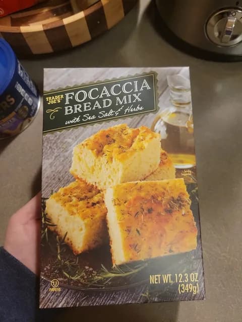 Is it Low Histamine? Trader Joe's Focaccia Bread Mix With Sea Salt & Herbs