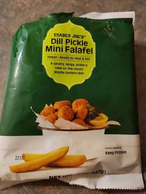 Is it Wheat Free? Trader Joe's Dill Pickle Mini Falafel