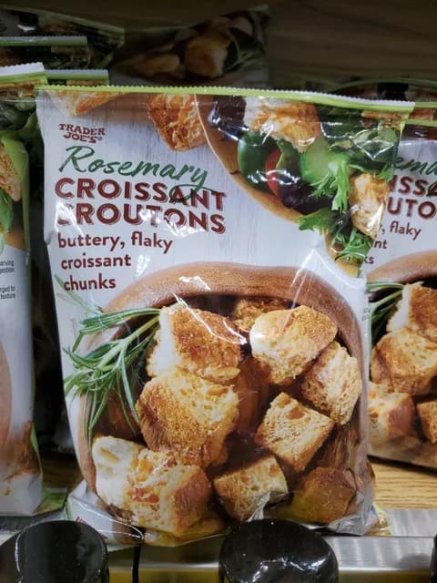 Is it Lactose Free? Trader Joe's Rosemary Croissant Croutons