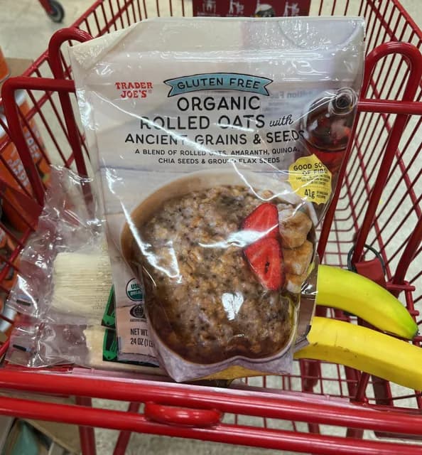 Is it Wheat Free? Trader Joe's Gluten Free Organic Rolled Oats With Ancient Grains & Seeds