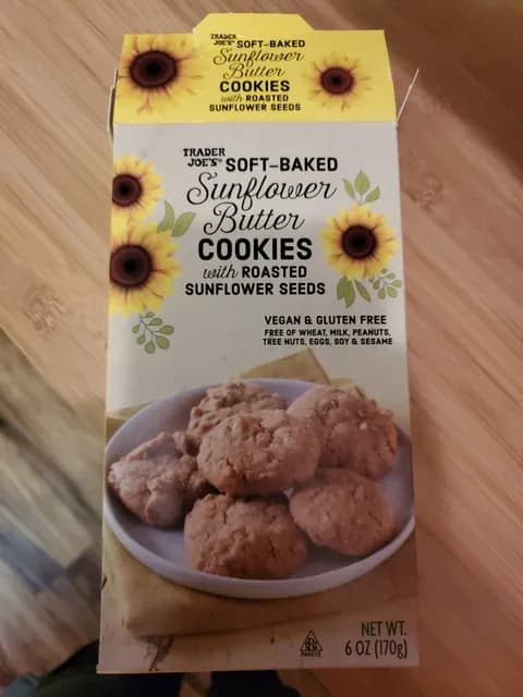 Is it Low Histamine? Trader Joe's Soft-baked Sunflower Butter Cookies With Roasted Sunflower Seeds