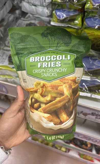 Is it Lactose Free? Trader Joe's Broccoli Fries Crispy Crunchy Snacks