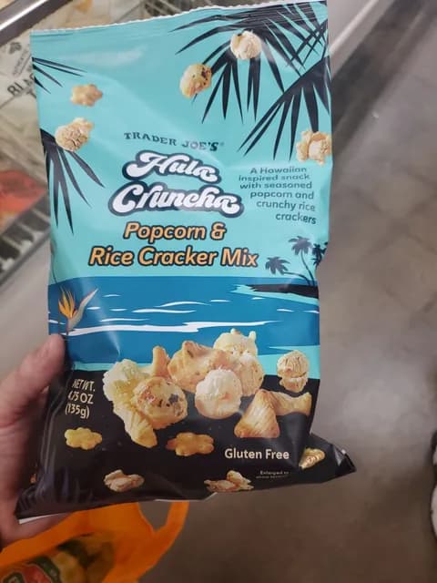 Is it Lactose Free? Trader Joe's Hula Cruncha Popcorn & Rice Cracker Mix