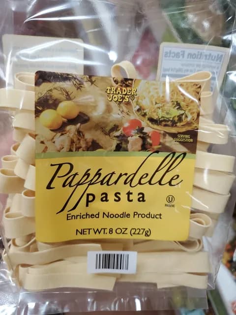 Is it Gelatin free? Trader Joe's Pappardelle Pasta