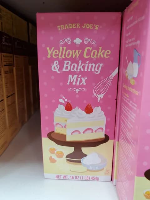 Is it Lactose Free? Trader Joe’s Yellow Cake & Baking Mix