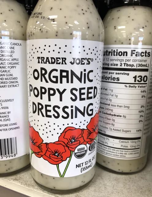 Is it Gelatin free? Trader Joe's Organic Poppy Seed Dressing