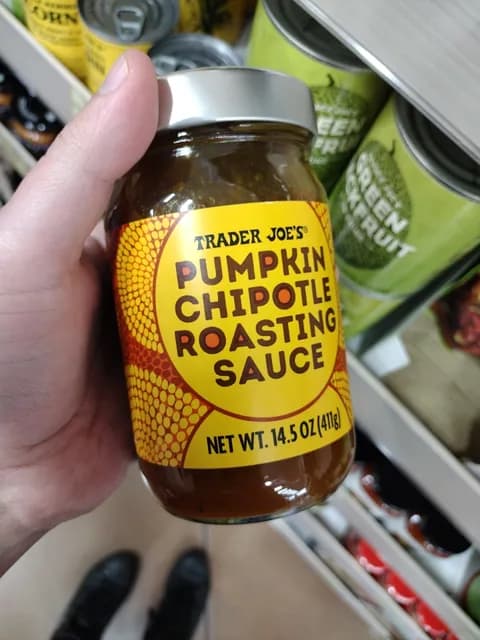 Is it Gelatin free? Trader Joe's Pumpkin Chipotle Roasting Sauce