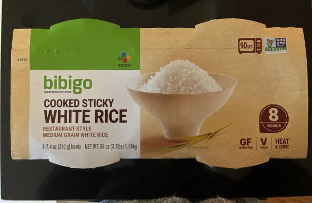 Is it Lactose Free? Cj Foods Bibigo Cooked Sticky White Rice