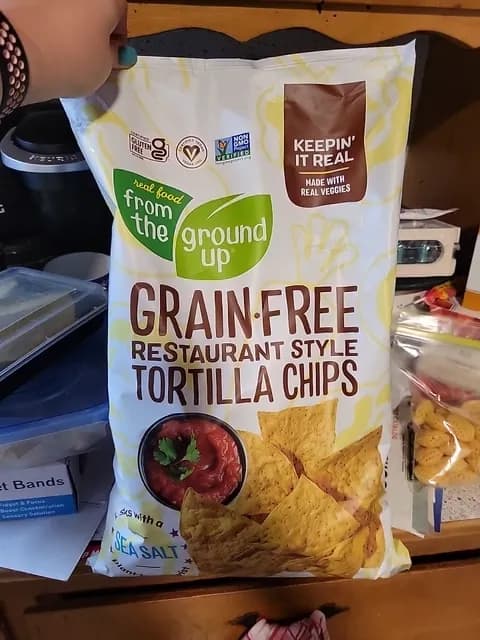 Is it Lactose Free? Real Food From The Ground Up Grain-free Restaurant Style Tortilla Chips Sea Salt