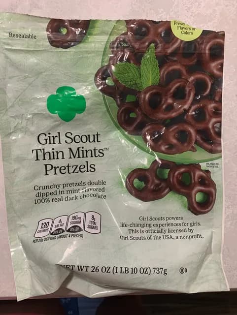 Is it Low Histamine? Girl Scout Thin Mints Pretzels