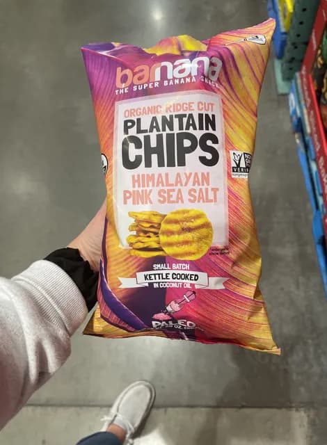 Is it Gelatin free? Barnana Organic Ridge Cut Plantain Chips Himalayan Pink Sea Salt