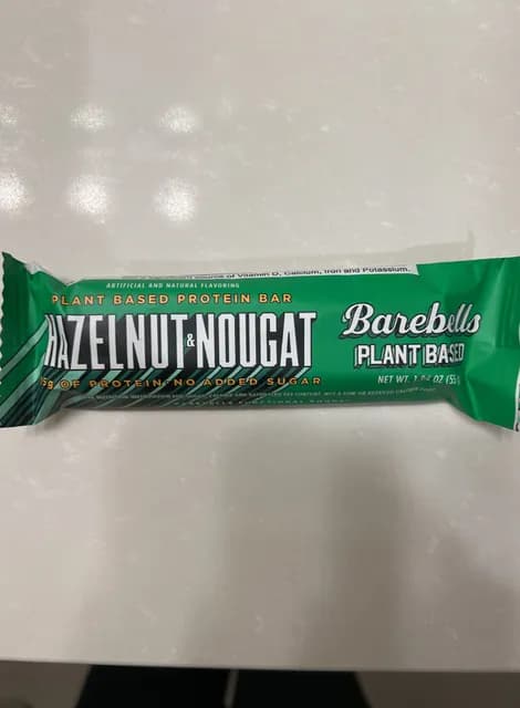 Is it Gelatin free? Barebells Plant Based Protein Bar, Hazelnut & Nougat Flavor