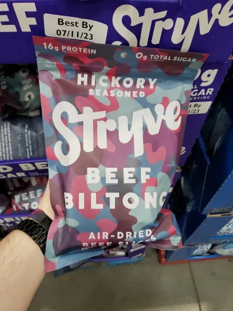 Is it Low Histamine? Stryve Hickory Seasoned Beef Biltong