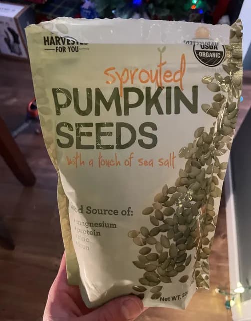 Is it Gelatin free? Hello Delicious! Sprouted Pumpkin Seeds With A Touch Of Sea Salt