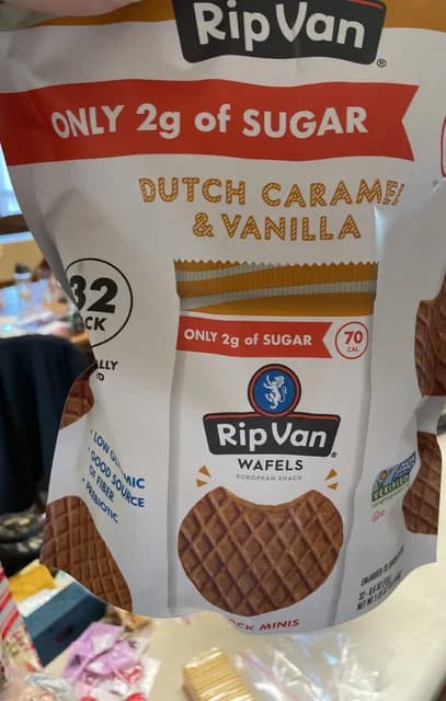 Is it Low Histamine? Rip Van Dutch Caramel & Vanilla Wafels