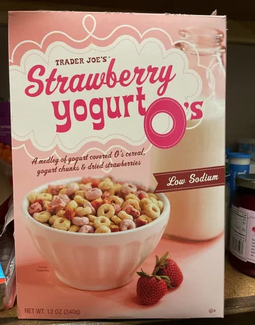 Is it Low Histamine? Trader Joe's Strawberry Yogurt O's Low Sodium