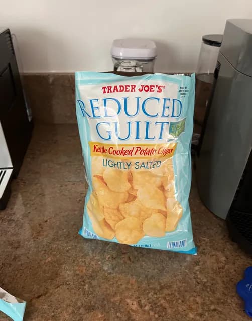 Is it Low Histamine? Trader Joe’s Reduced Guilt Kettle Cooked Potato Chips Lightly Salted