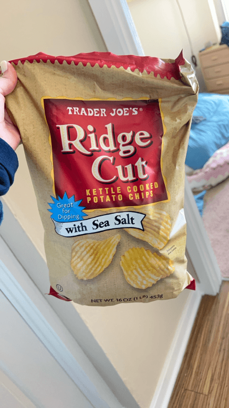 Is it Low Histamine? Trader Joe's Ridge Cut Potato Chips With Sea Salt