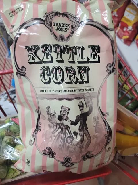 Is it Wheat Free? Trader Joe's Kettle Corn With The Perfect Balance Of Sweet & Salty