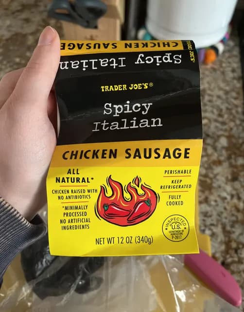 Is it Low Histamine? Trader Joe's Spicy Italian Chicken Sausage