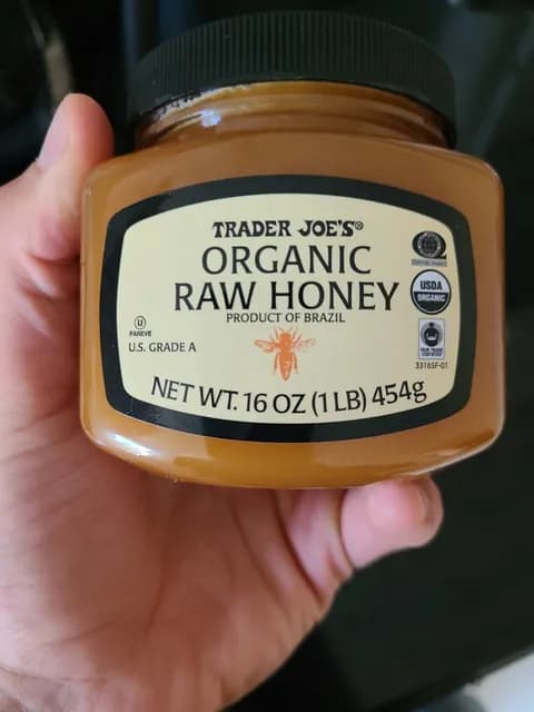 Is it Milk Free? Trader Joe's Organic Raw Honey