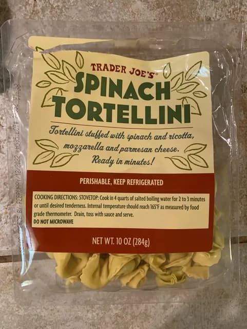 Is it Low Histamine? Trader Joe's Spinach Tortellini