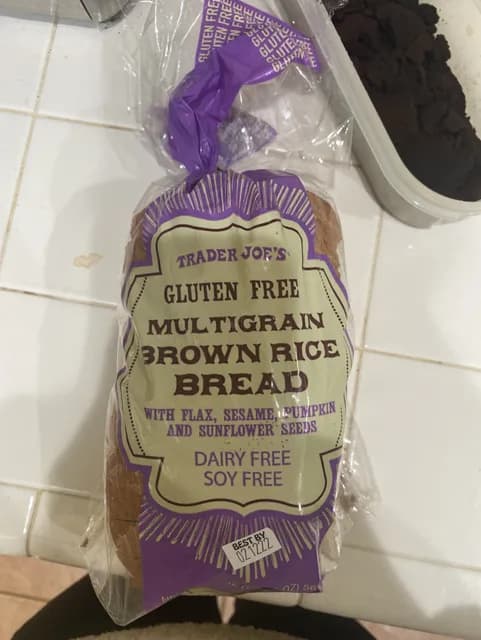 Is it Wheat Free? Trader Joe's Gluten Free Multigrain Brown Rice Bread