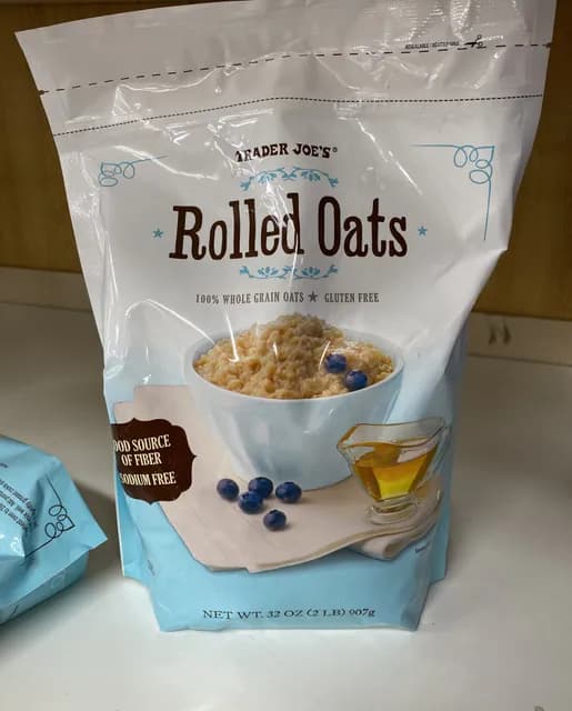 Is it Wheat Free? Trader Joe's Rolled Oats, 100% Whole Grain Oats And Gluten Free